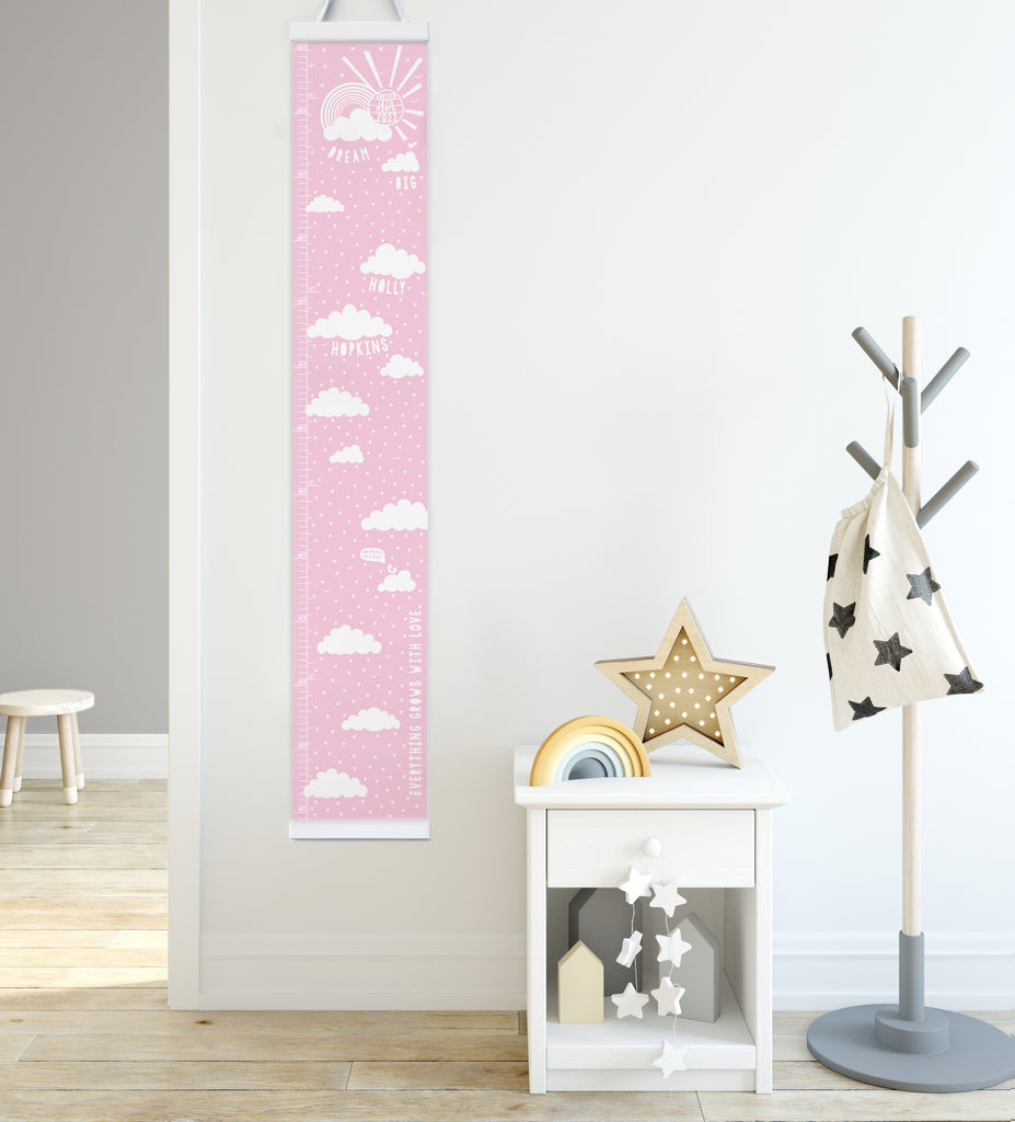 Pink dream big cloud height chart